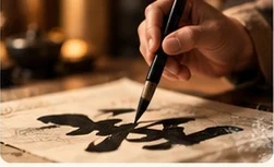 亲笔创作